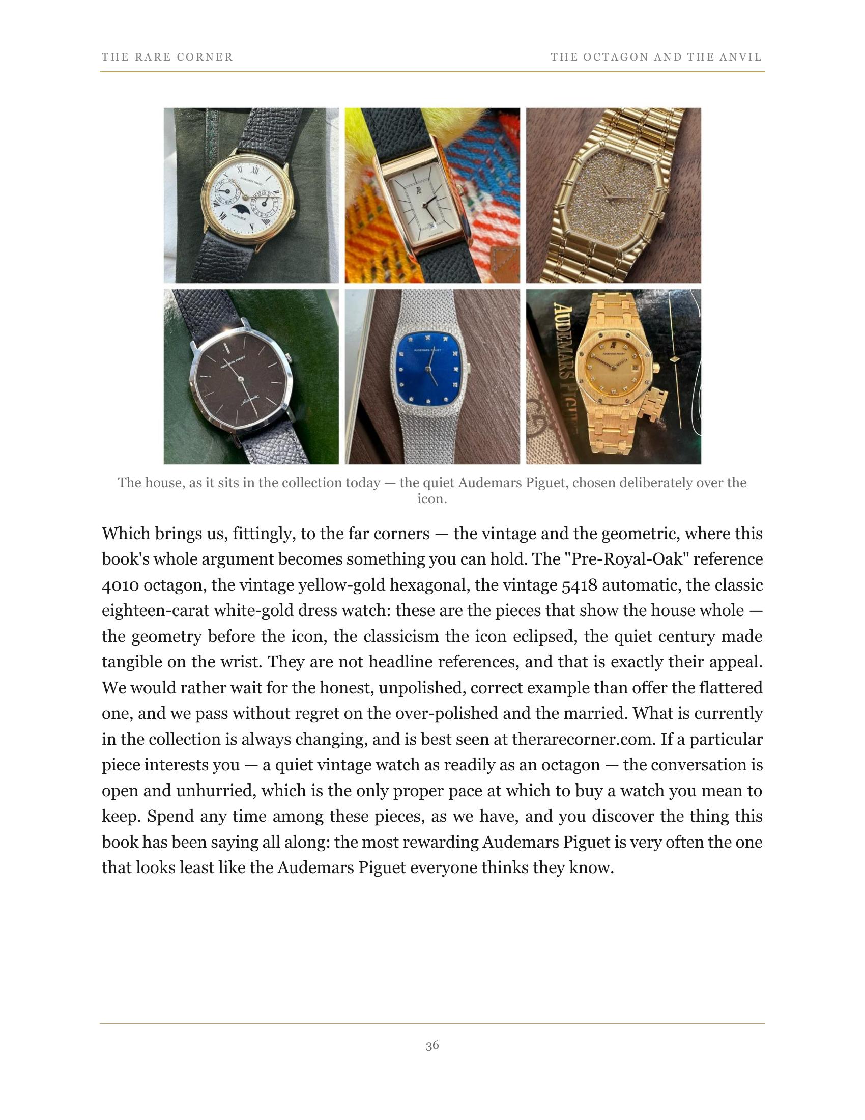The Octagon and the Anvil — Audemars Piguet — view 6