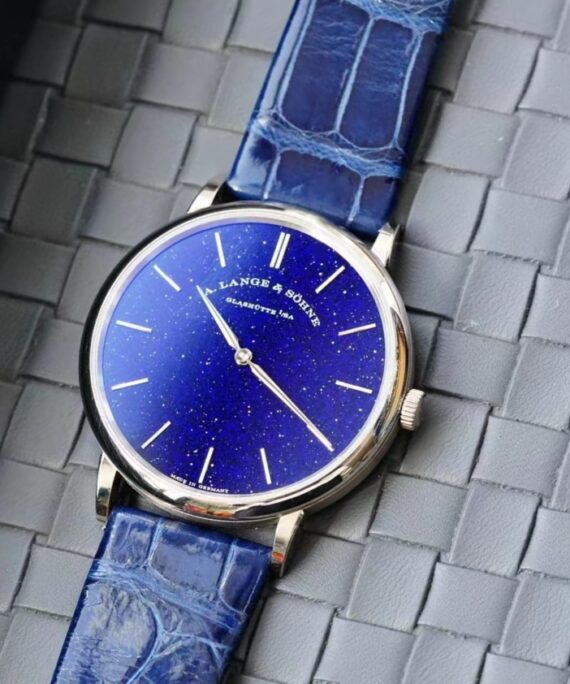 A. Lange & Söhne Saxonia Thin Copper Blue Dial 205.086